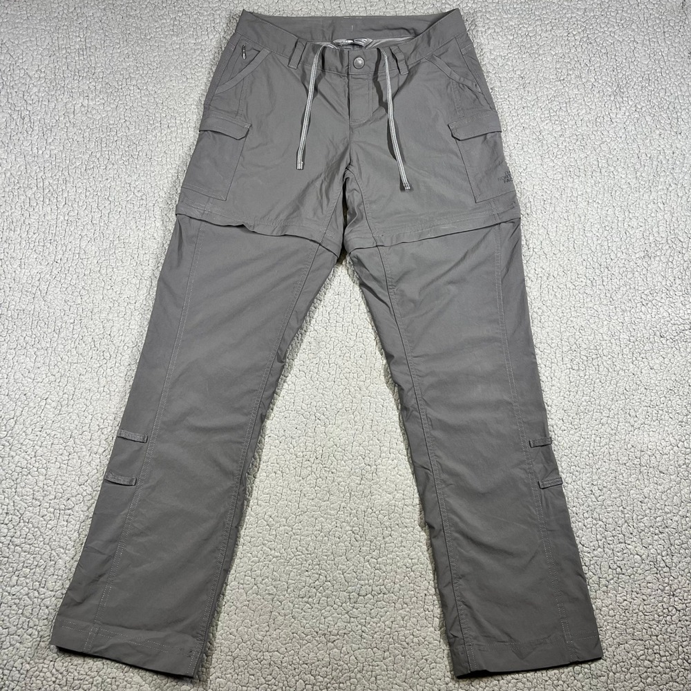 The North Face Womens Paramount Convertible Hiking Pants Gray Size 4 Regular